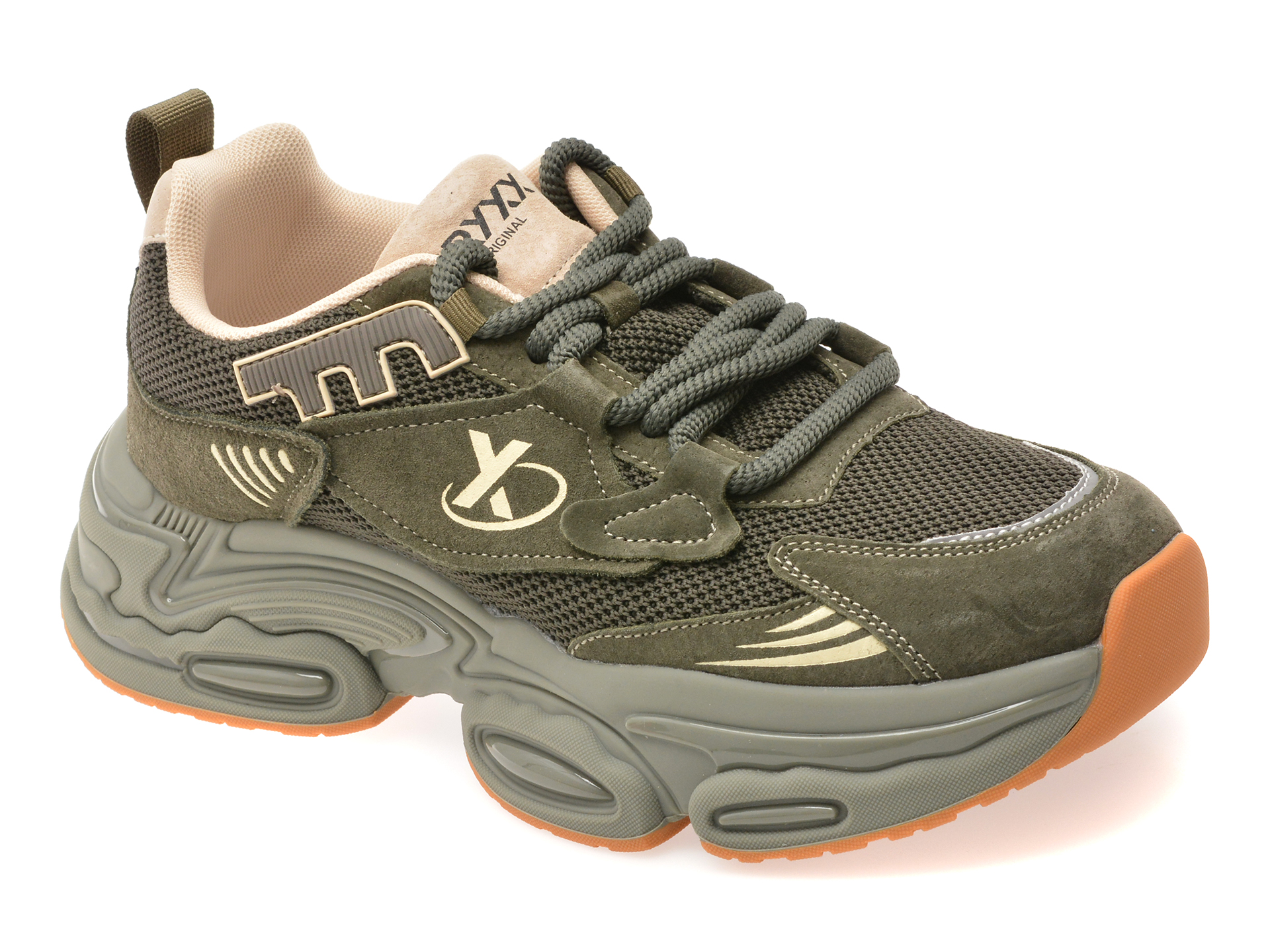 Pantofi Sport Barbati Gryxx Verde, Confort