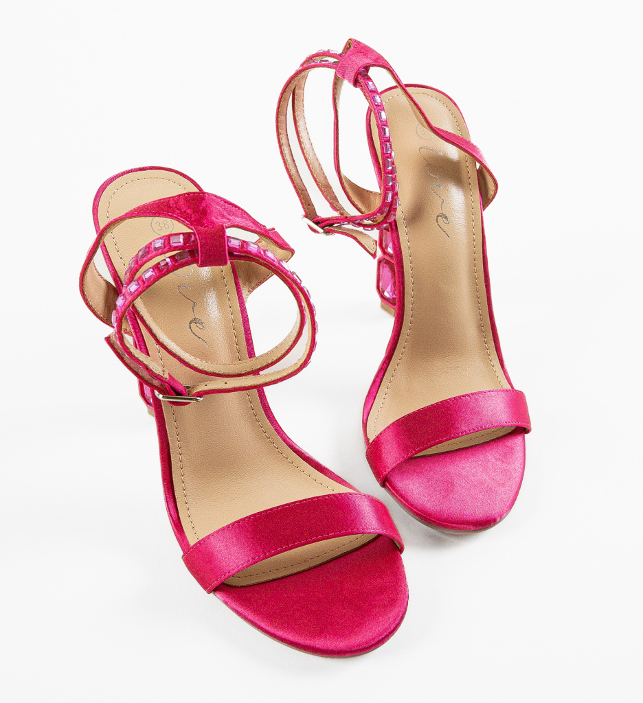 Sandale Ankora Fuchsia - Eleganță și Stil - imagine 5