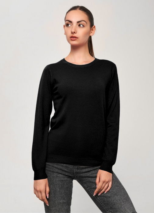 Shopika Pulover Negru Elegant