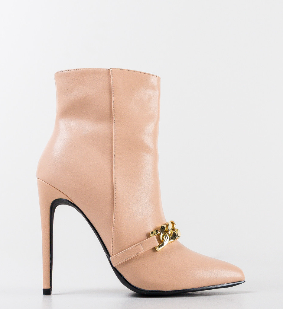 Botine Mischa Bej | Confort și Eleganță - imagine 4