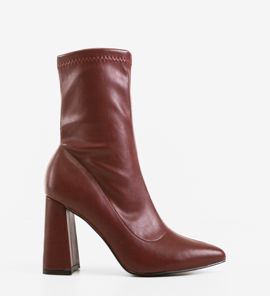 Botine Dama Lopedia Grena | Eleganță Asigurată - imagine 6