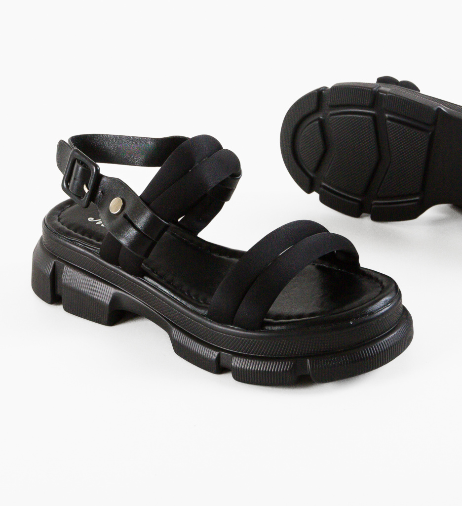 Sandale Wicker Negre | Confort și Stil - imagine 5