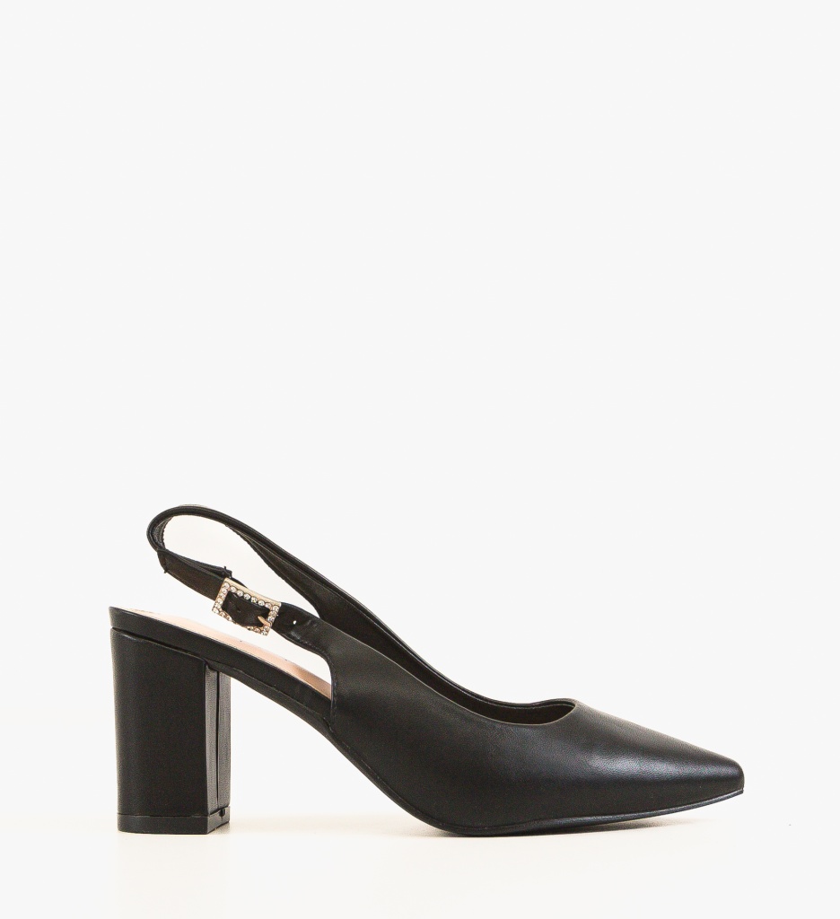 Pantofi dama Leona Negri eleganți cu toc - imagine 7