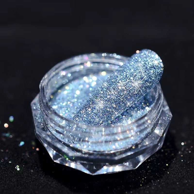 Sclipici Unghii Marquise Albastru Picadili