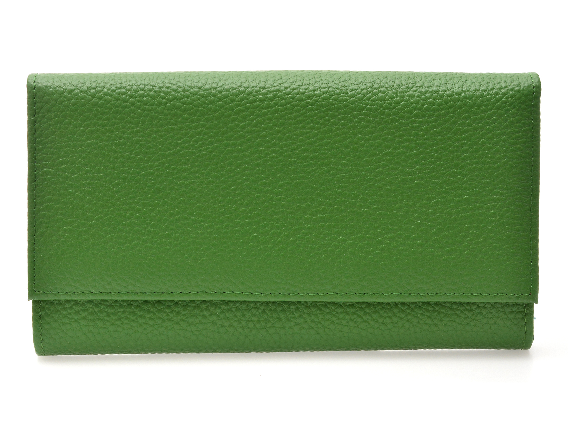 Portofel Verde Piele Naturală D7046 - Eleganță Feminină