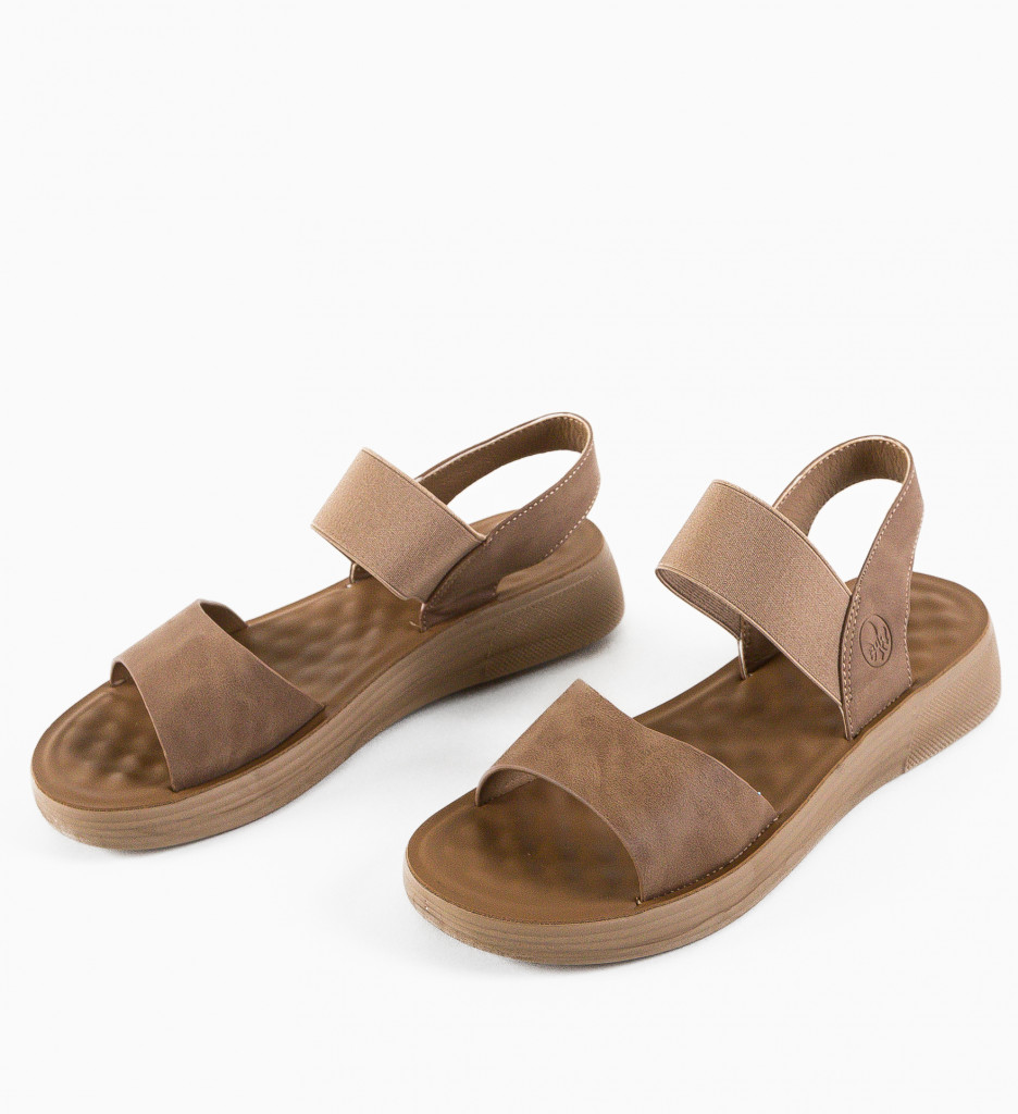 Sandale Crescen Khaki - Confort și Stil - imagine 5