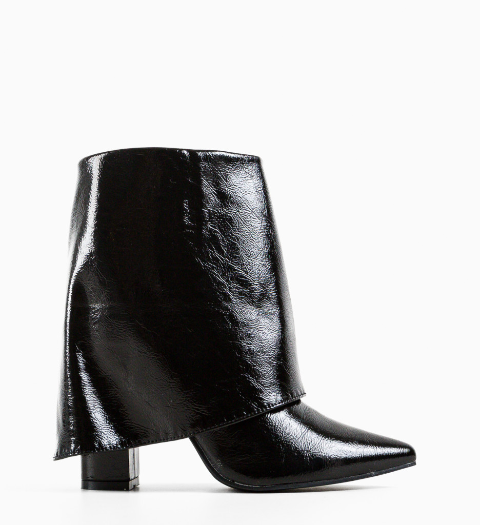 Botine Keele Negre - Eleganță și Confort
