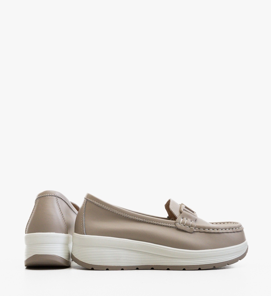 Pantofi Casual Gary Gri - Confort Stilat - imagine 5