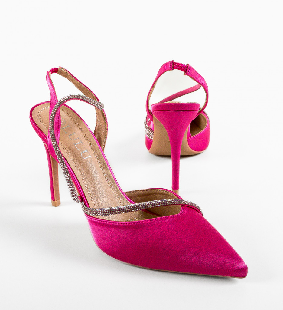 Pantofi Dama Khan Fuchsia | Eleganți și Moderni - imagine 7