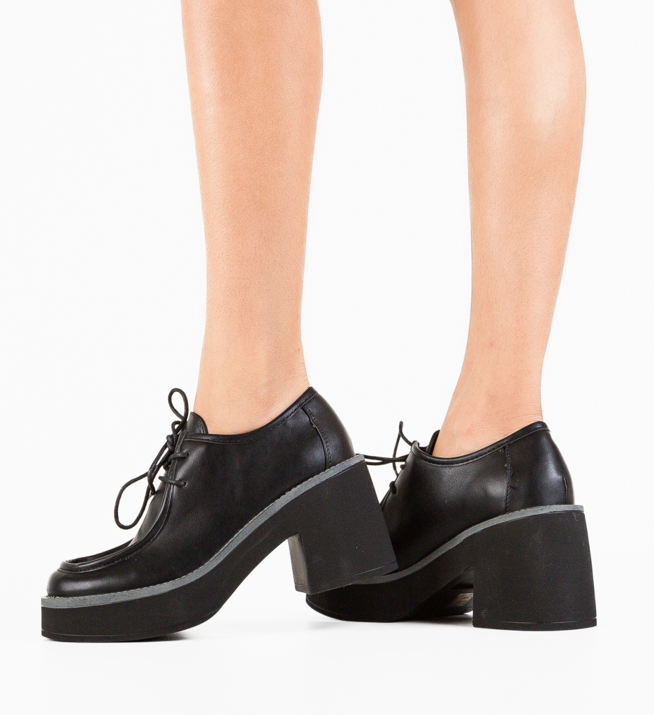 Pantofi Casual Aylmer Negri - Confort și Stil - imagine 2