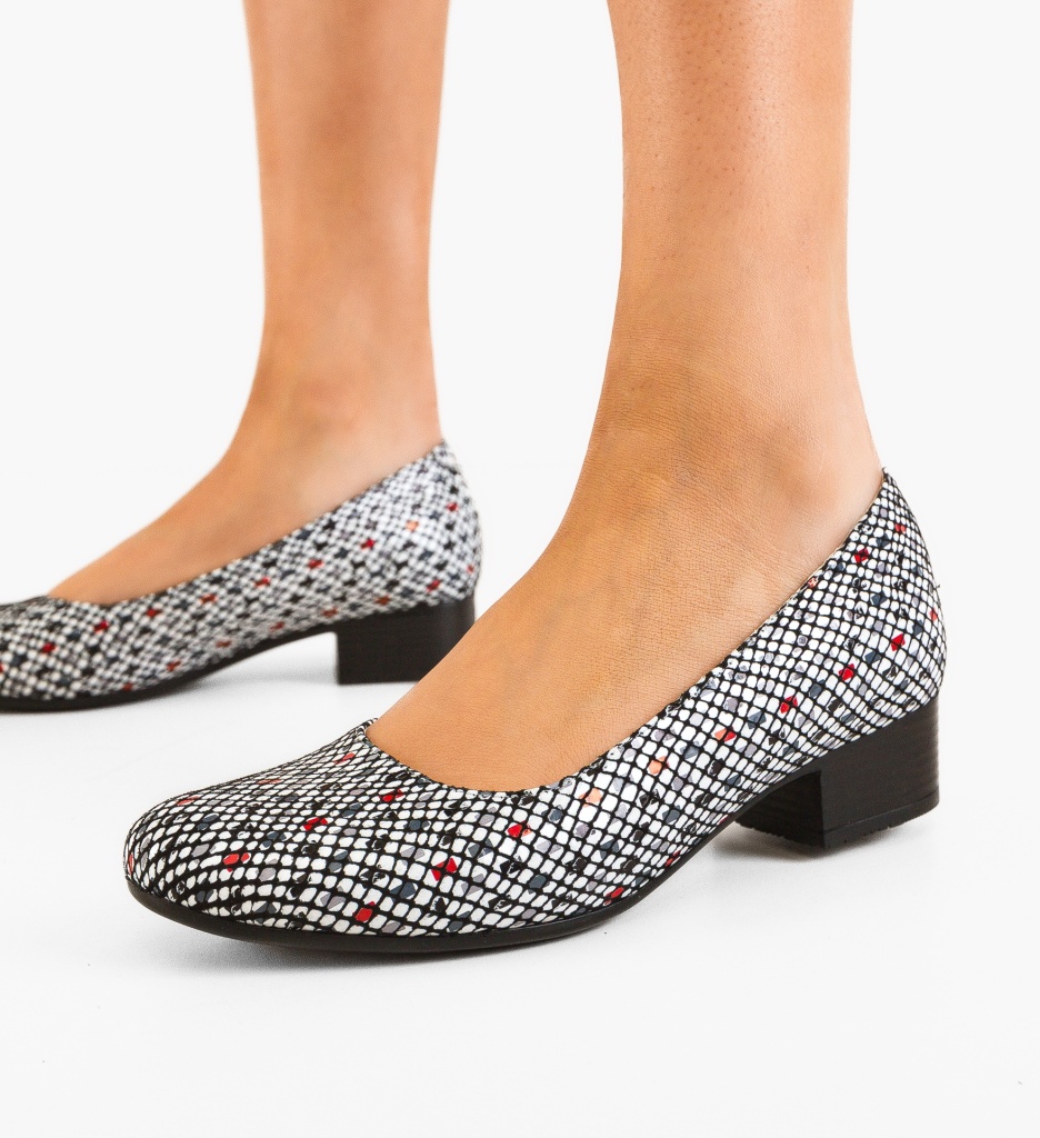 Pantofi Vegge Multi - Toc Elegant și Confortabil - imagine 4