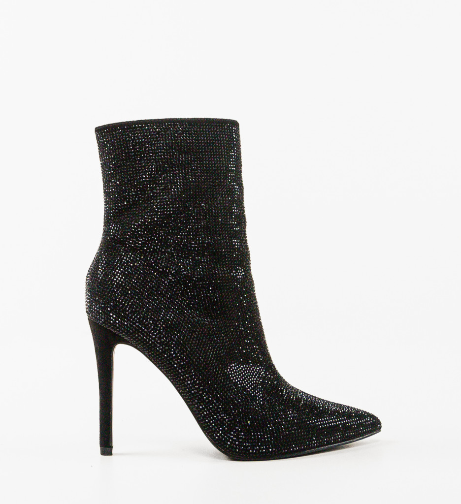 Botine Dama Fatma Negre - Eleganță și Confort - imagine 5