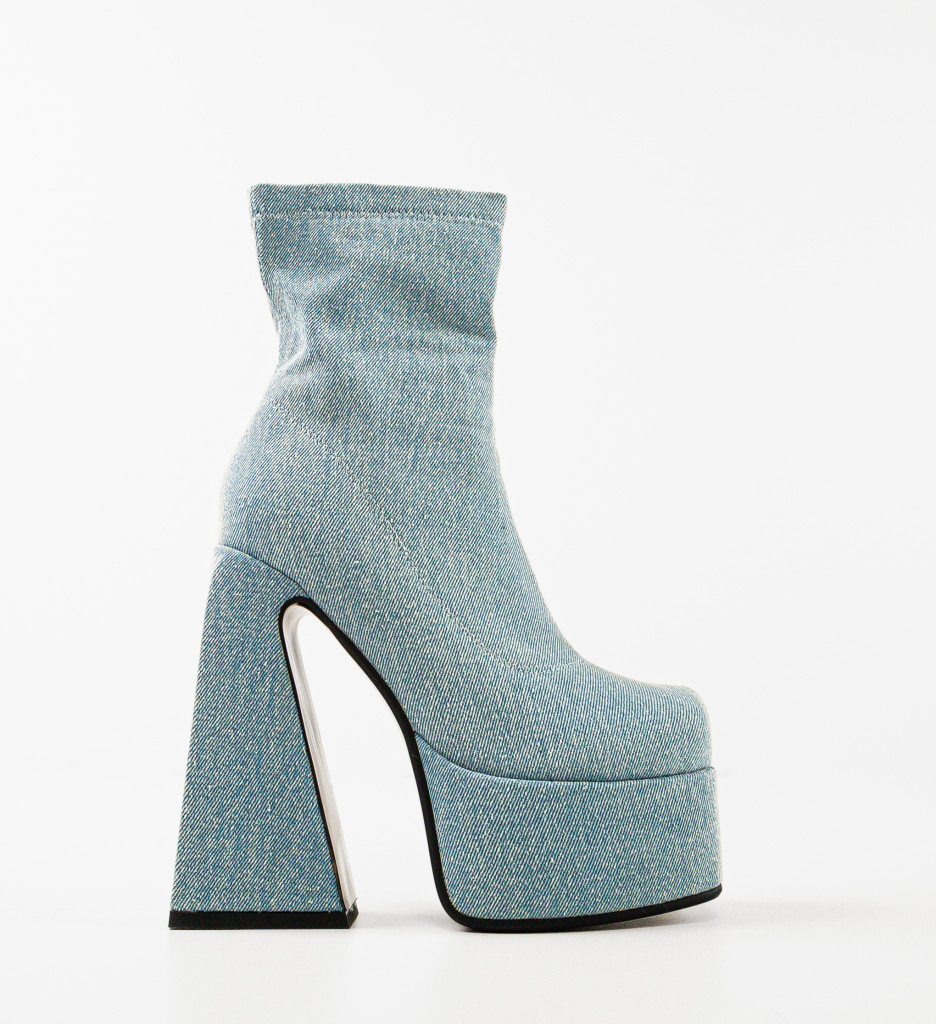 Botine Huron Albastre - Stil și Confort - imagine 5