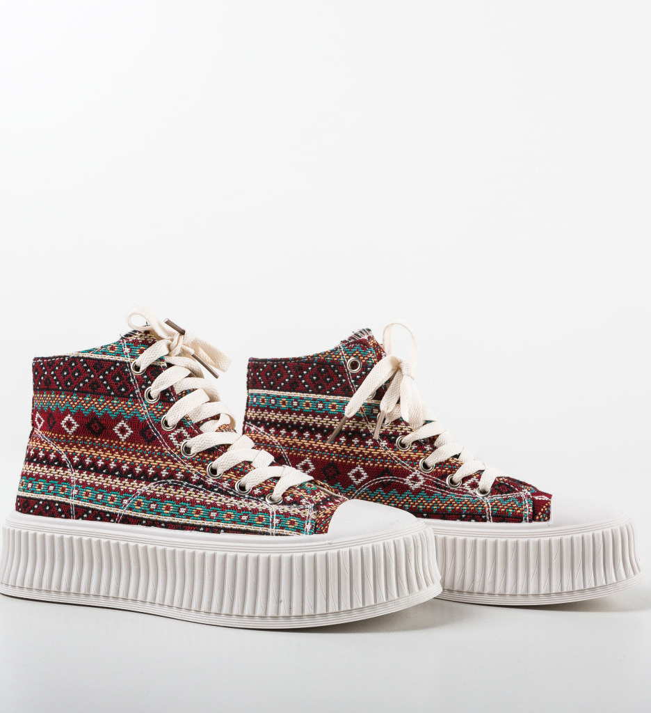 Pantofi Sport Rosii | Confort și Stil la Antrenament - imagine 6