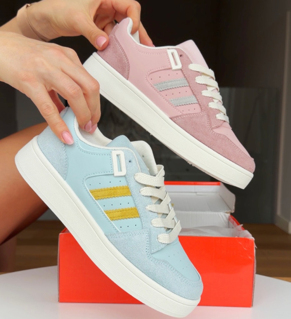 Sneakers Dama Spring Albastri Confort Sport