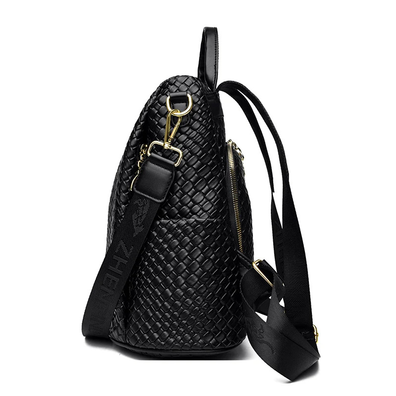Rucsac de dama Delis Xiomara GT2854 antifurt, Negru - imagine 6
