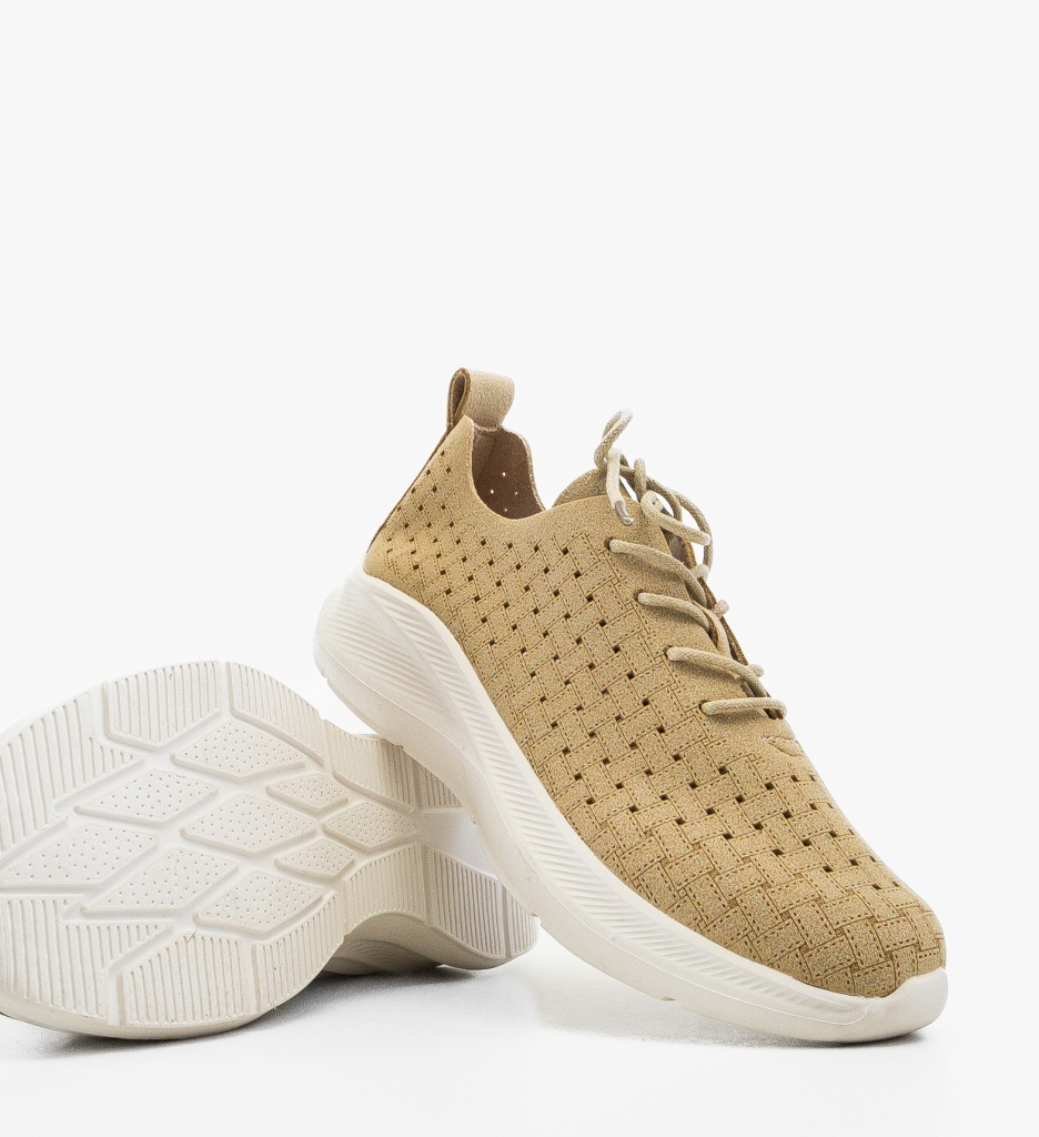 Sneakers Dama Lau Khaki Sport & Confort