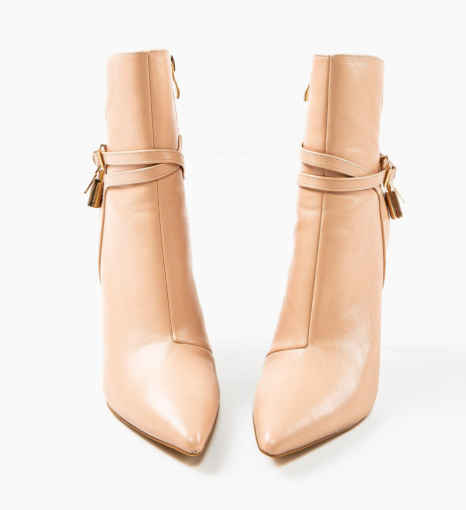 Botine dama Sharkbay Nude - Eleganță și Confort - imagine 7