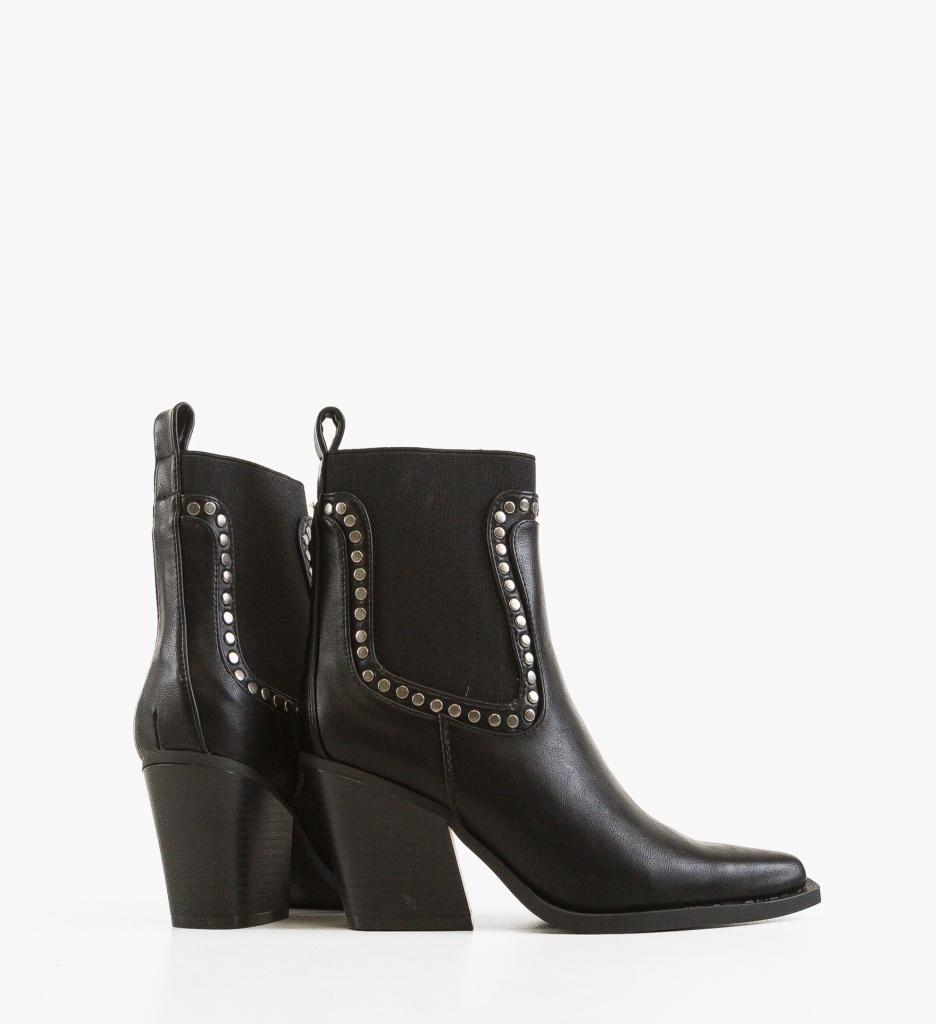 Botine Dama Stefka Negre | Eleganță și Stil - imagine 3