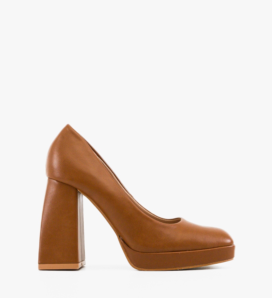 Pantofi Davis Camel | Eleganță și Stil - imagine 6
