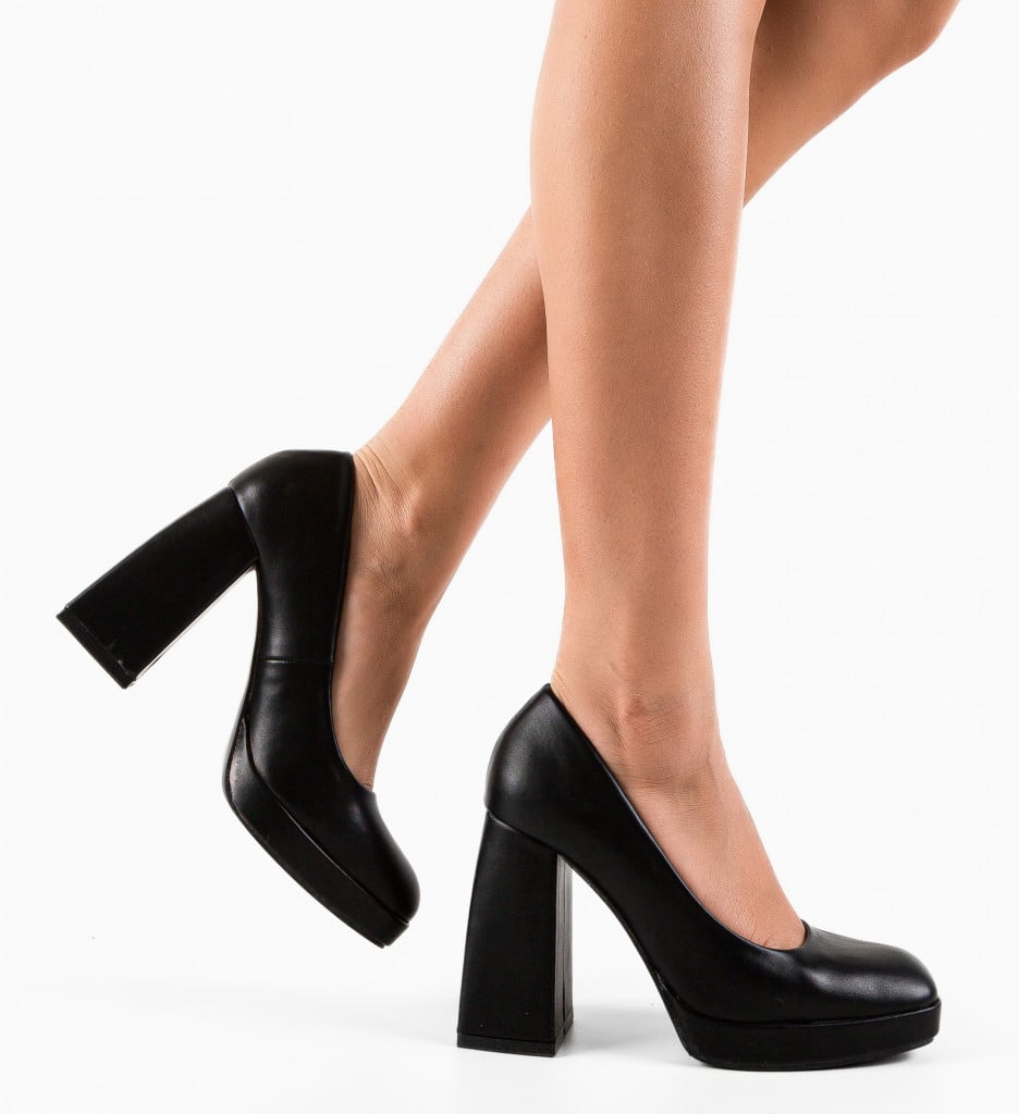 Pantofi cu toc Violet Negri - Eleganță maximă - imagine 4