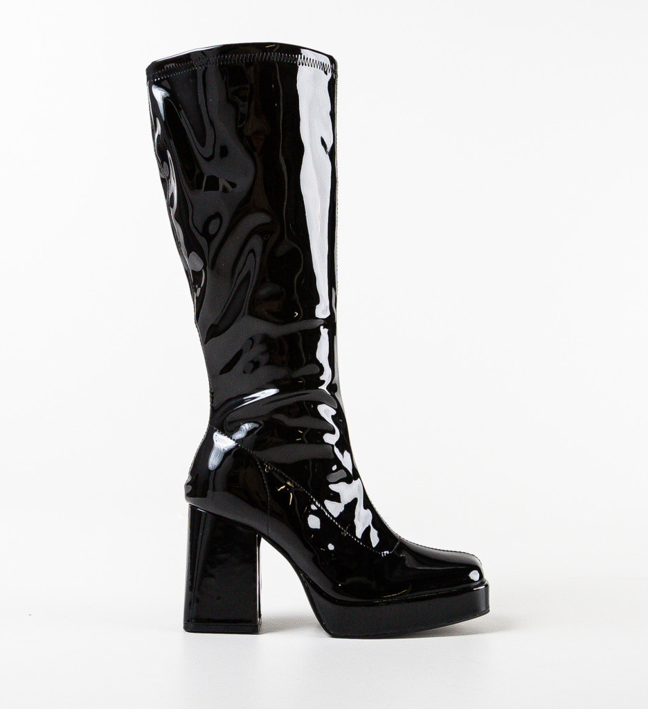 Cizme Kamre Negre - Eleganță și Confort - imagine 4