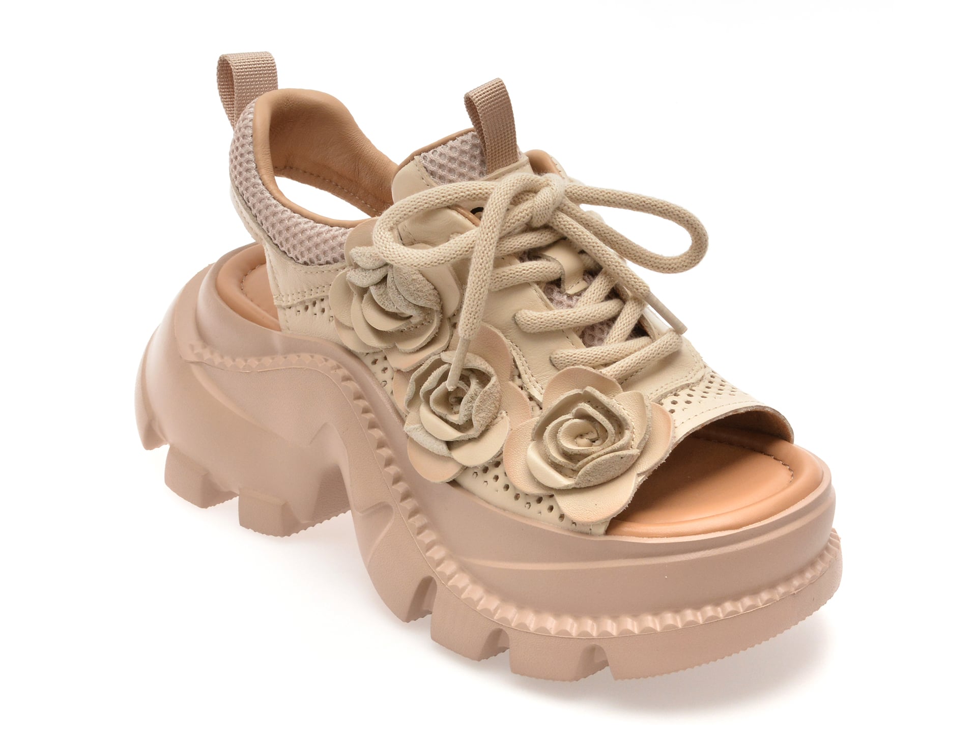 Pantofi Sport Gryxx Piele Naturală Bej