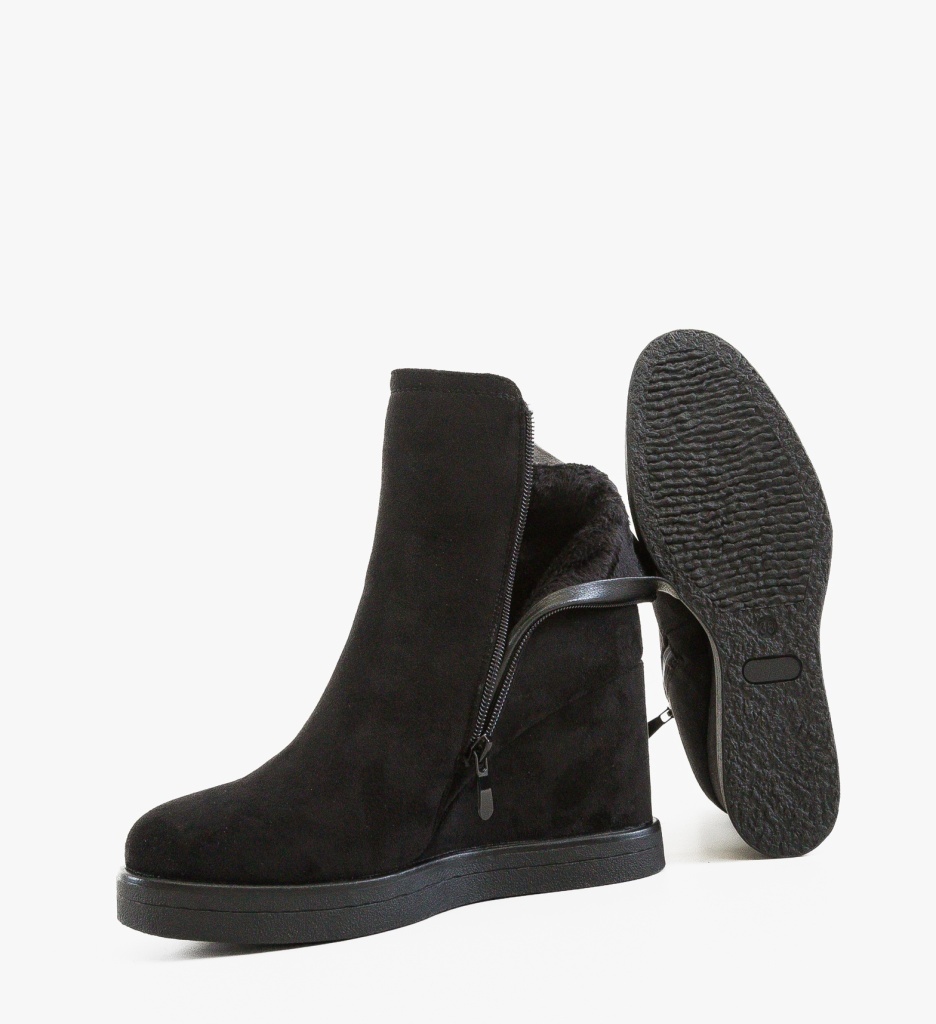 Botine Dama Bozzy Negre - Eleganță și Confort - imagine 4