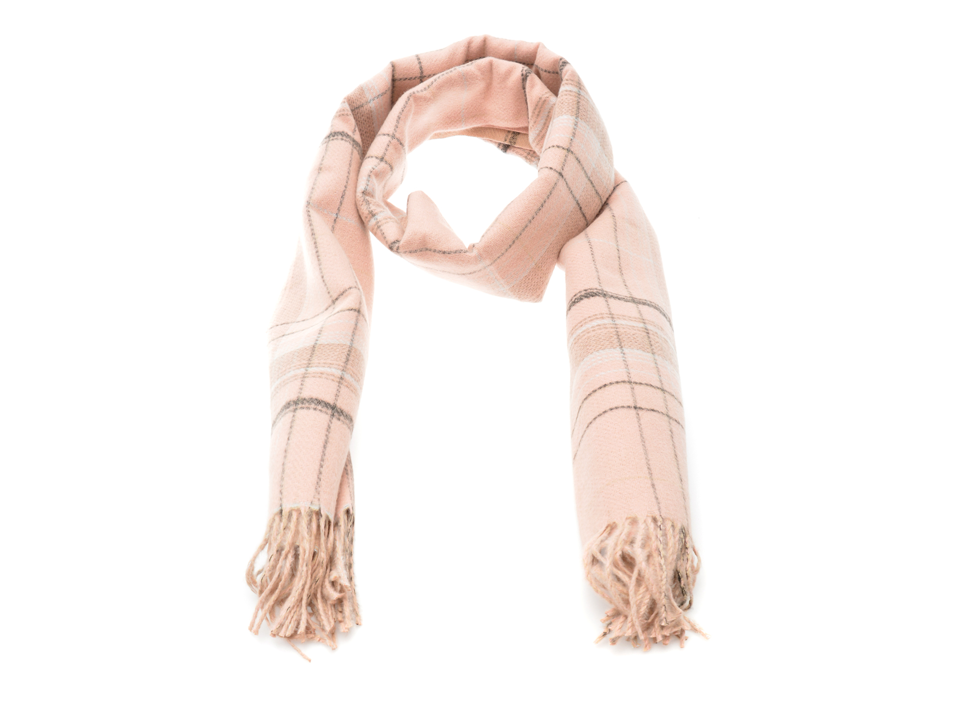 Eșarfă KLOP Roz BC03 - Stil și Eleganță Feminină