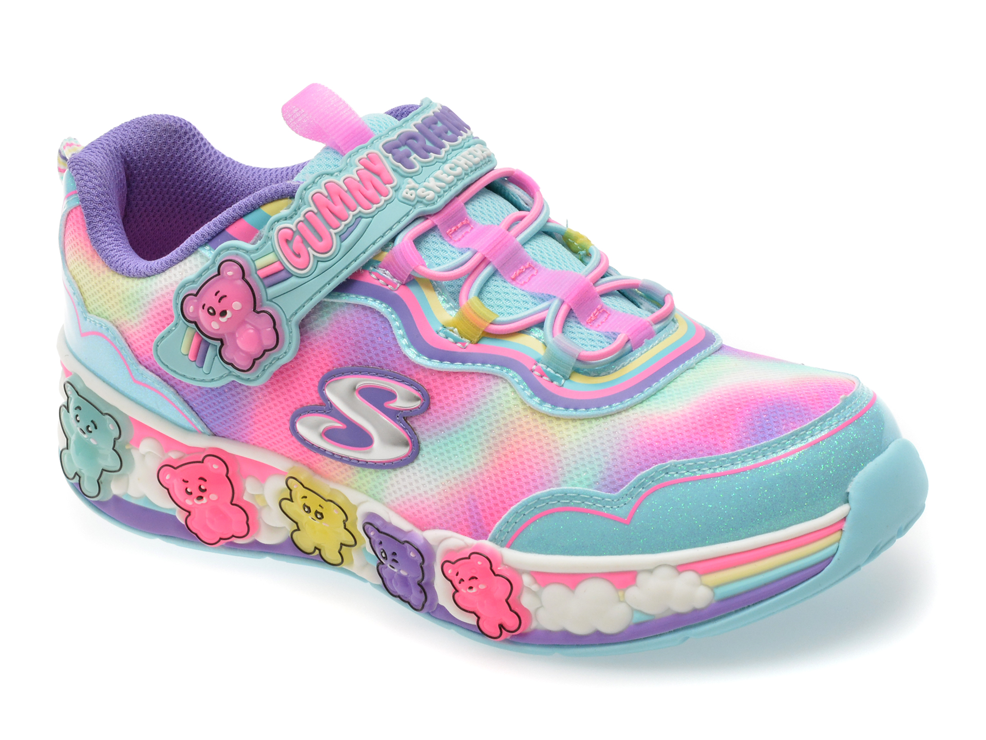 Skechers GUMMY FRIENDS - Pantofi sport albaștri
