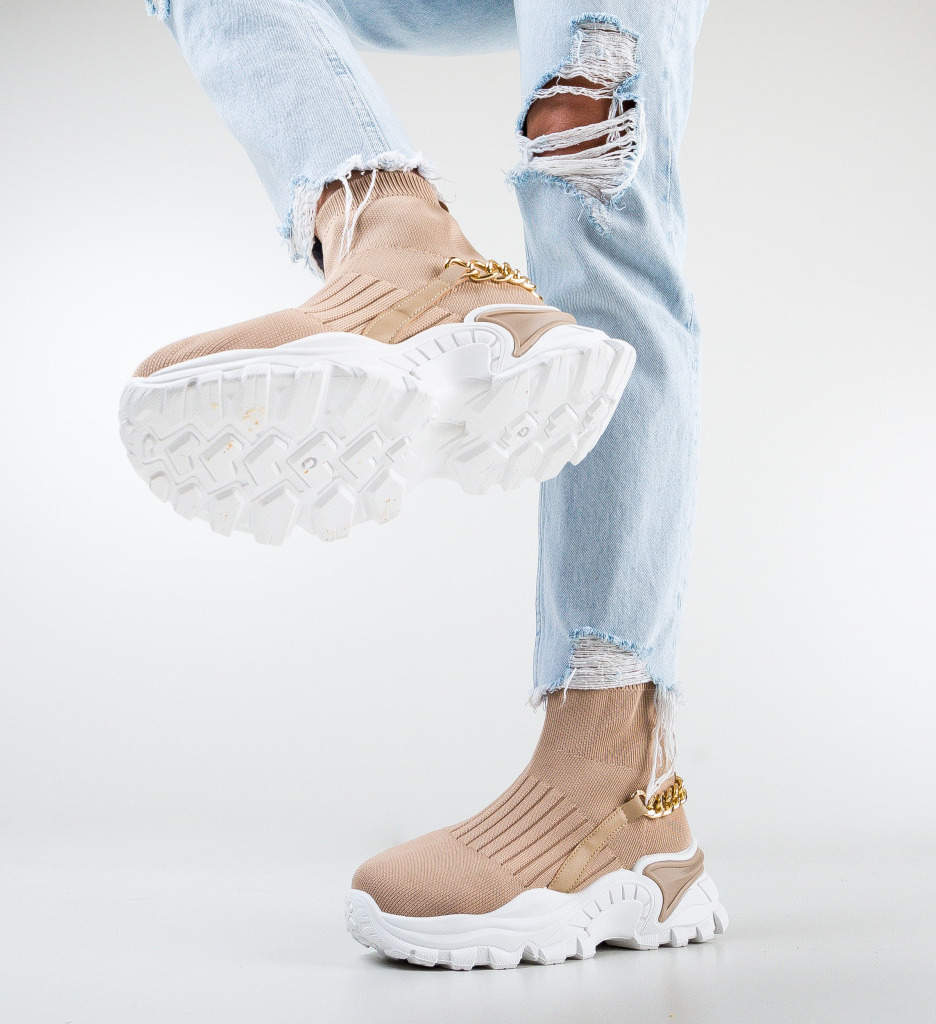 Pantofi Sport Lamar Khaki - Confort și Stil - imagine 3