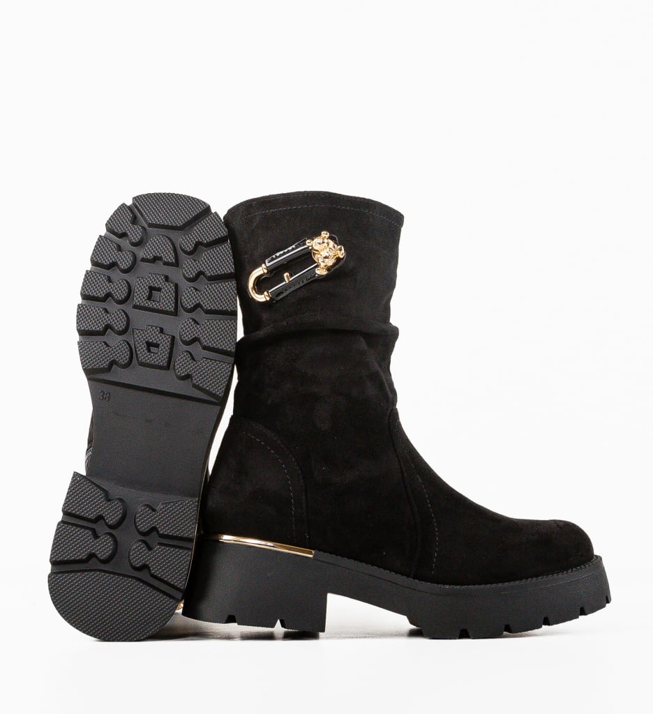 Ghete Dama Howe Negre | Stil Urban Modern - imagine 6