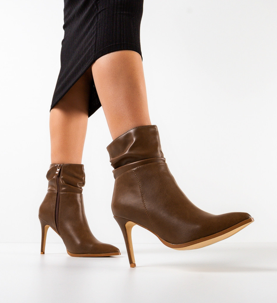 Botine Dama Ving Camel - Eleganță și Confort