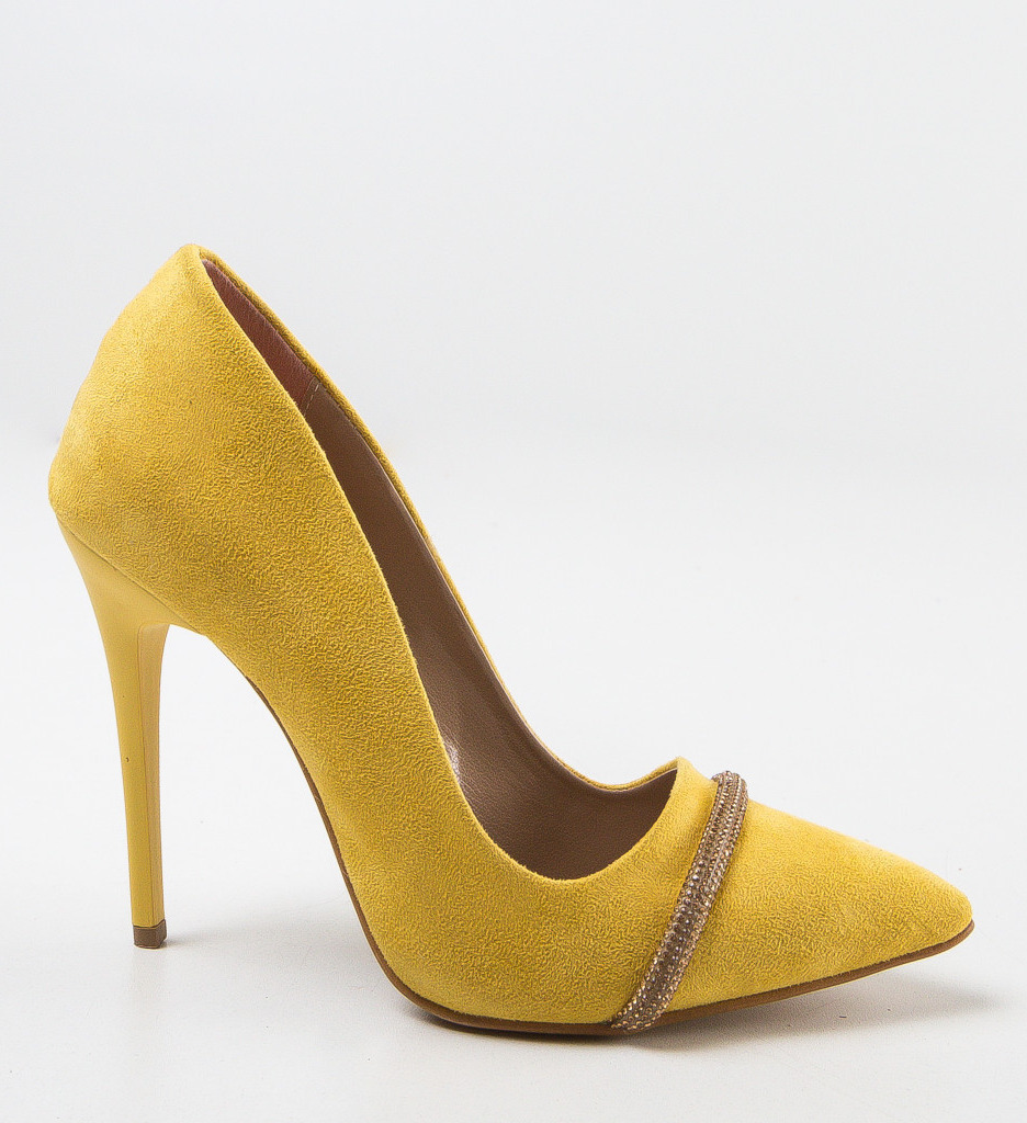 Pantofi cu Toc Galbeni - Eleganță și Stil
