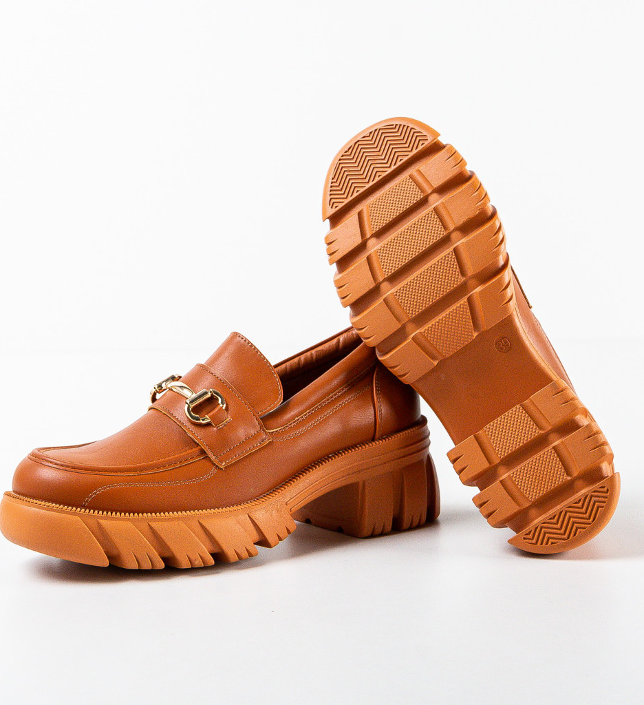 Pantofi Casual Kylie Camel - Confort și Stil - imagine 6