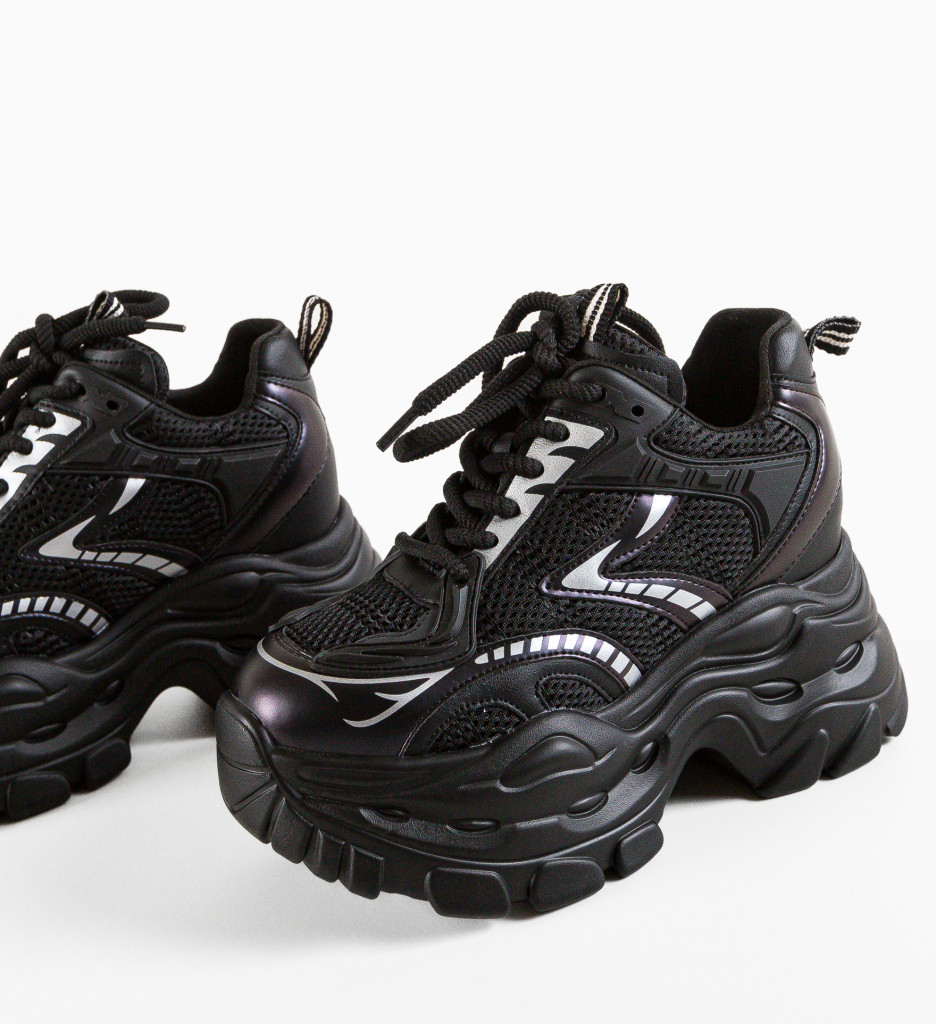 Sneakers Nytar Negri - Confort și Stil Sport - imagine 6
