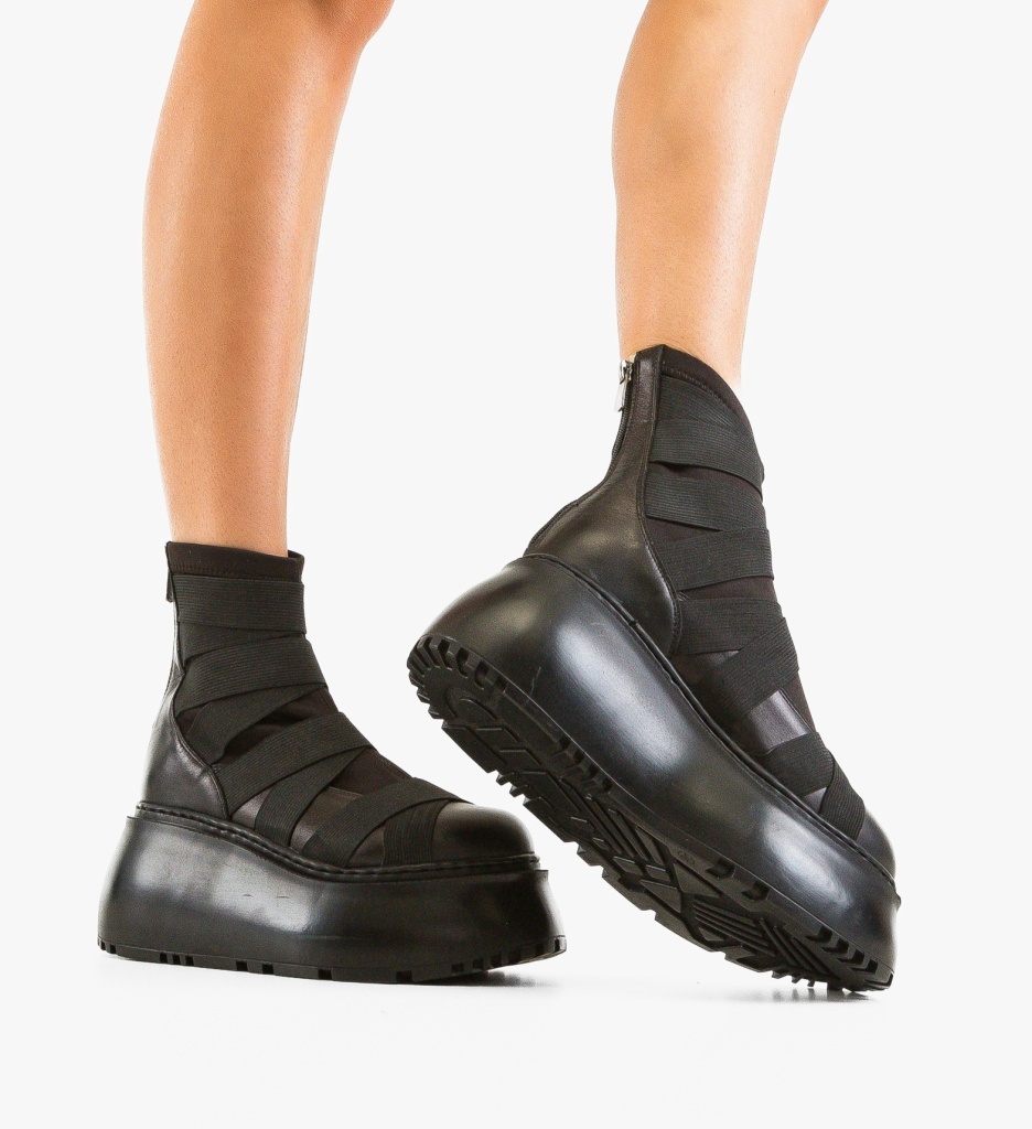 Ghete Dama Geratomo Negre | Stil & Confort - imagine 2