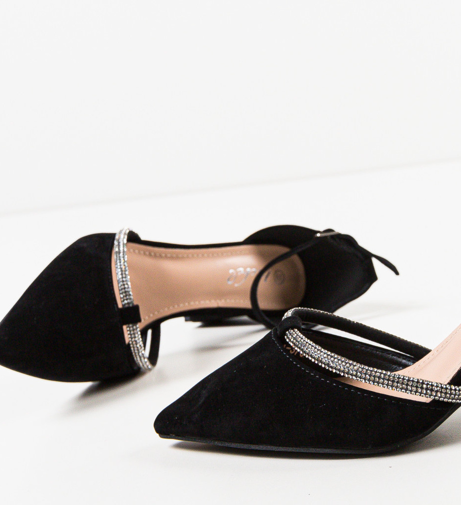 Pantofi dama Lylama Negri eleganți - imagine 6