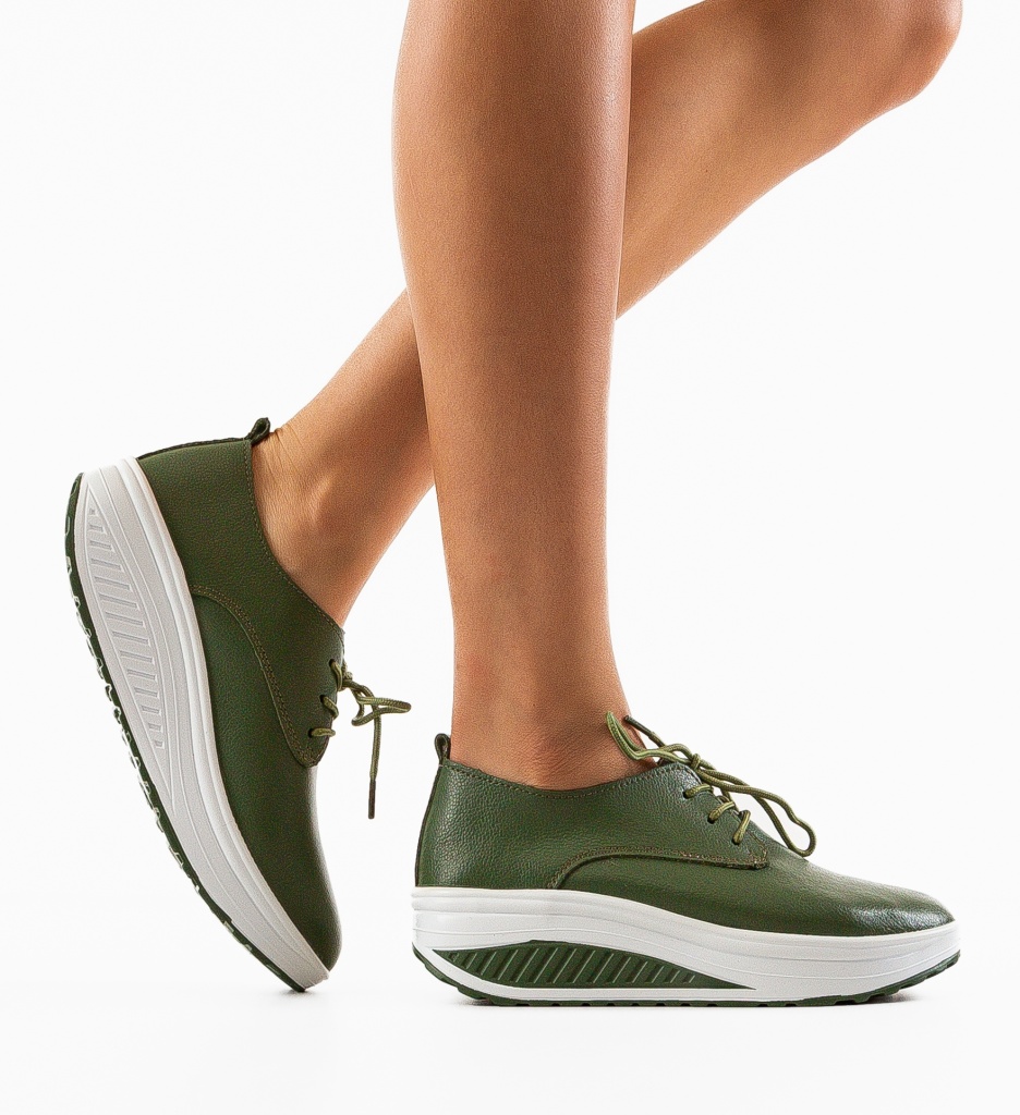 Pantofi Casual Kleak Verzi | Confort & Stil Urban