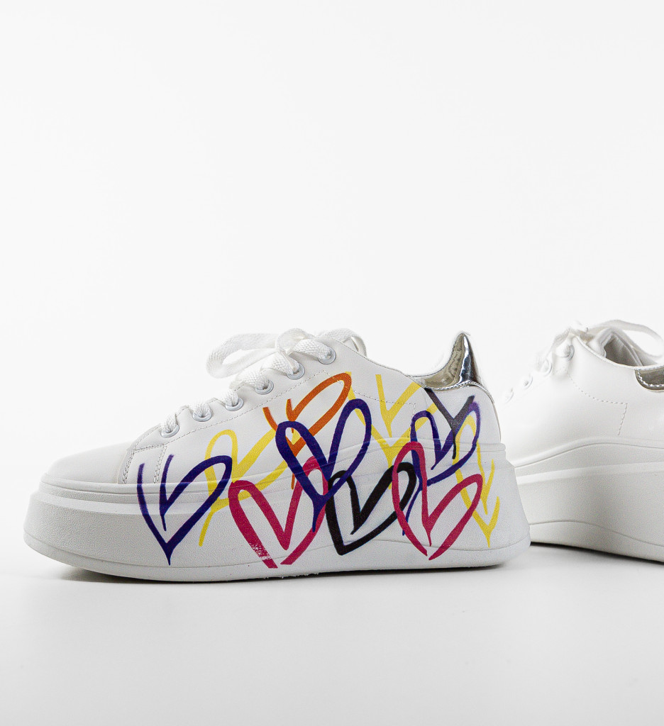 Sneakers Argentina Argintii | Confort și Eleganță - imagine 6