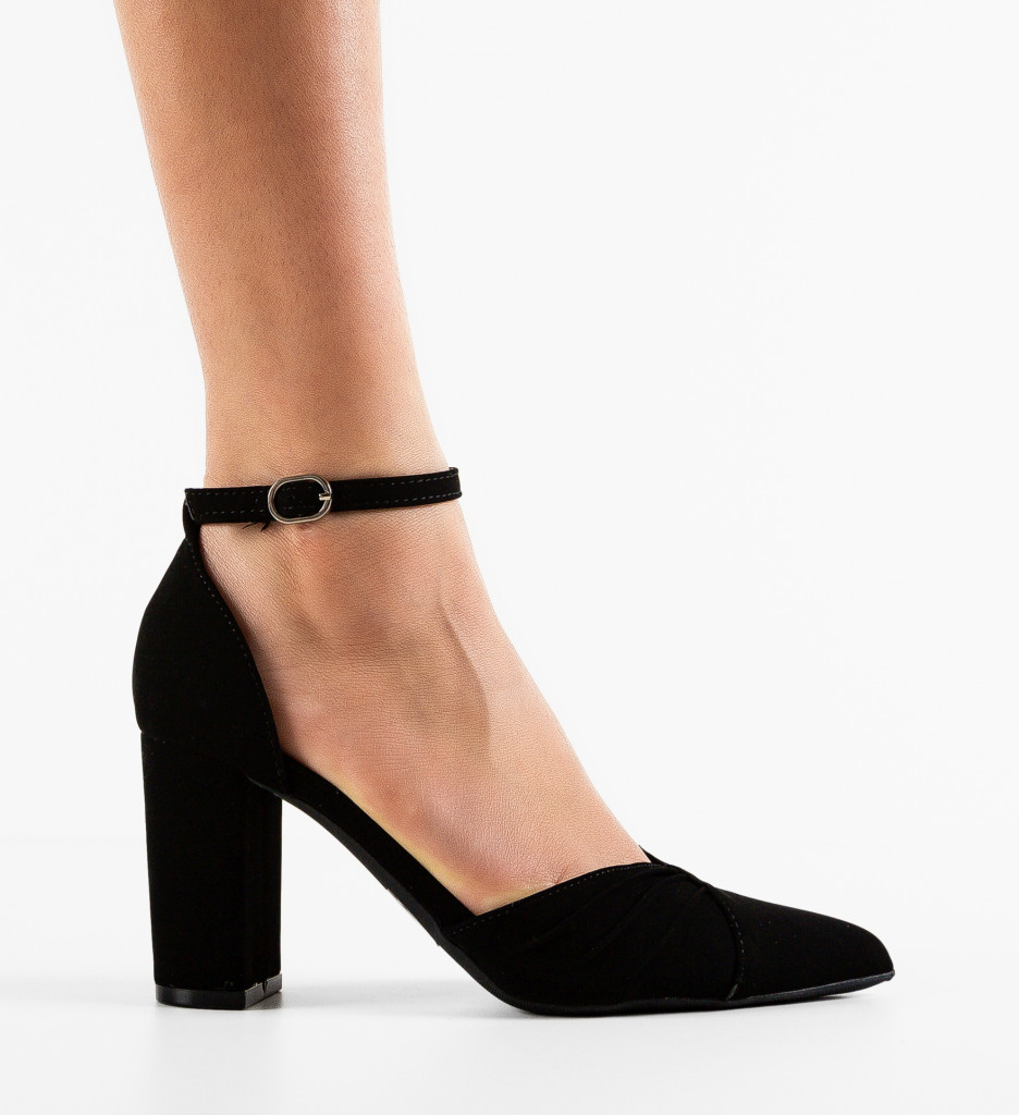 Pantofi Toc Salme Negri - Eleganță la Fiecare Pas - imagine 5