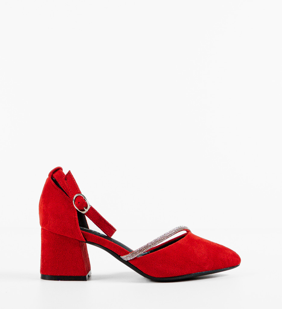 Pantofi dama Pamela Rosii - Eleganță și Stil - imagine 5