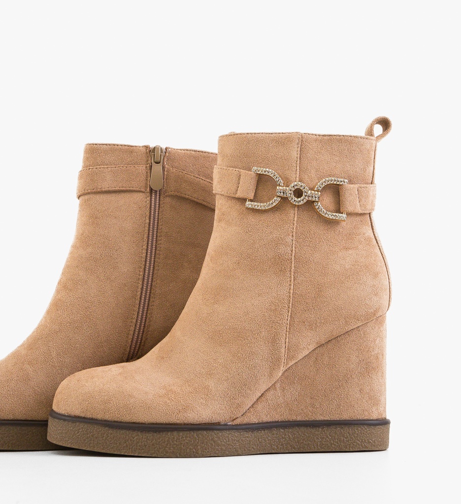 Botine Dama Sien Khaki | Eleganță și Confort - imagine 7