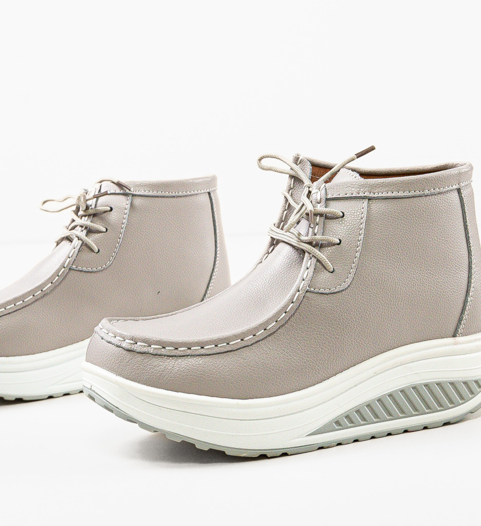 Pantofi Casual Vinto Gri - Confort și Stil - imagine 15