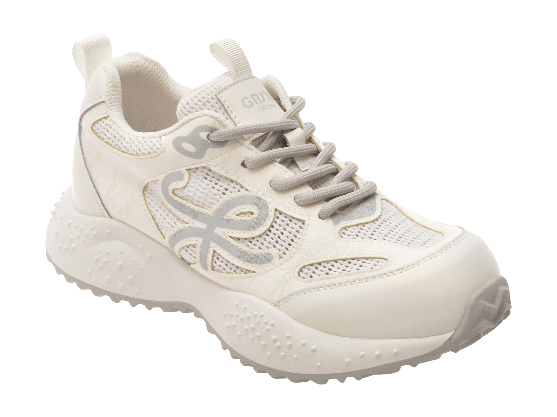Pantofi Sport GRYXX 112 Albi, Piele Naturală