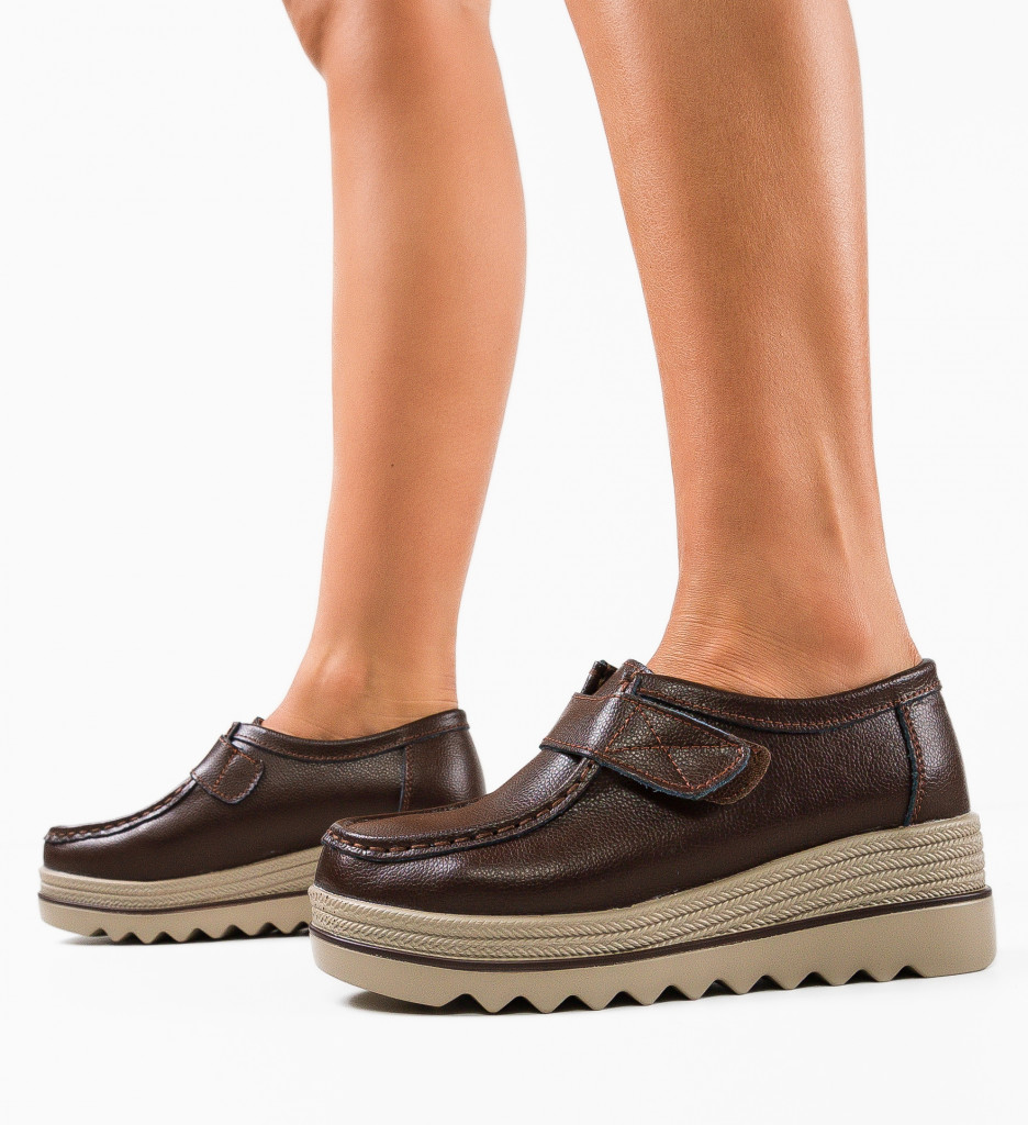 Pantofi Casual Straif Maro - Confort & Stil - imagine 2