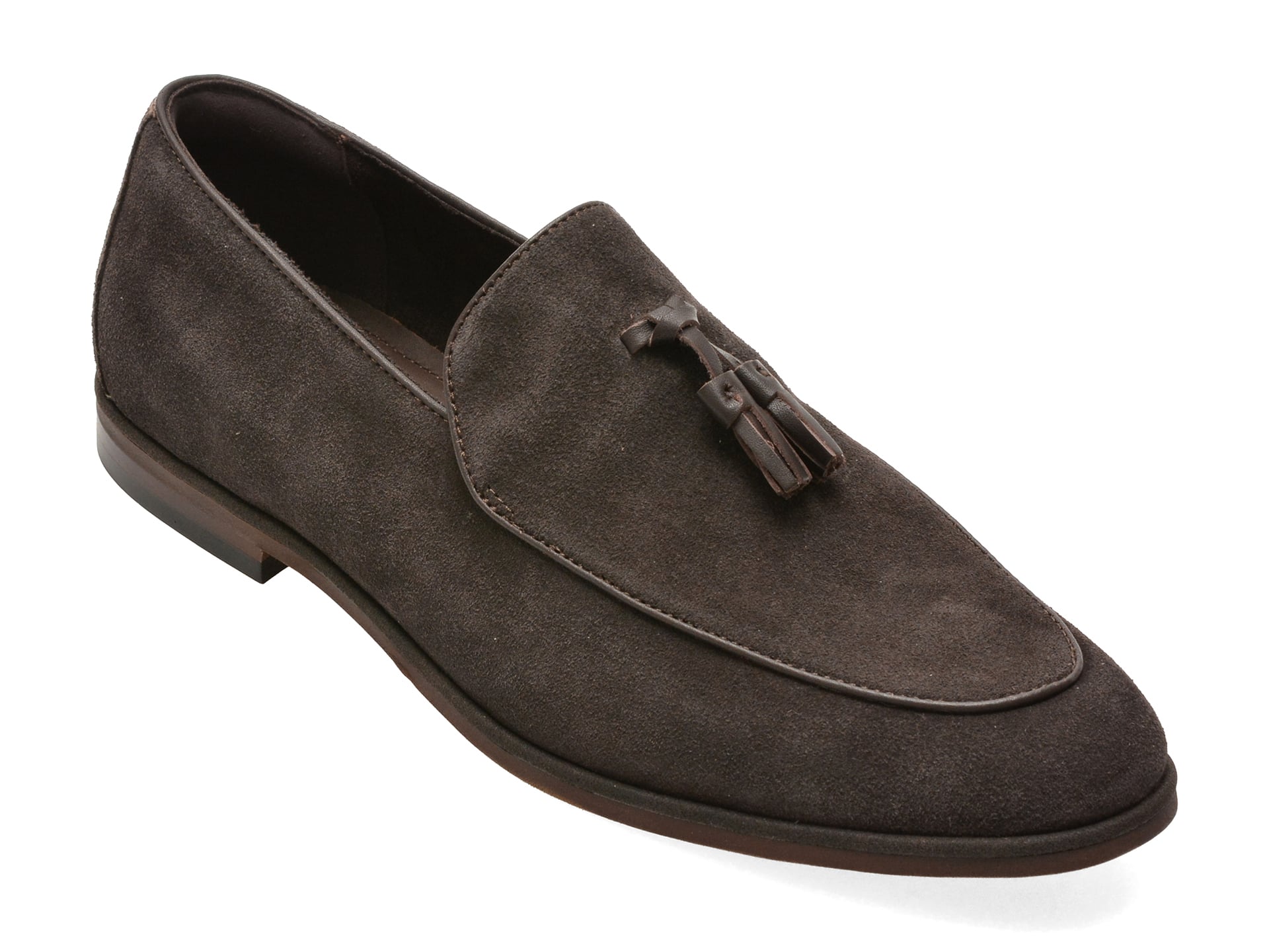Mocasini ALDO Hollow 201 Maro Piele Întoarsă Eleganți