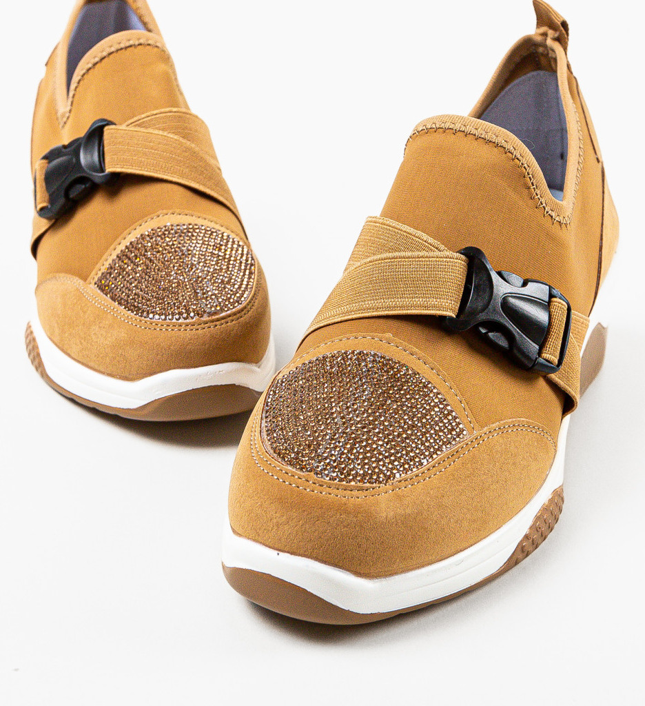 Sneakers Tensive Khaki Dama - Confort Urban - imagine 4