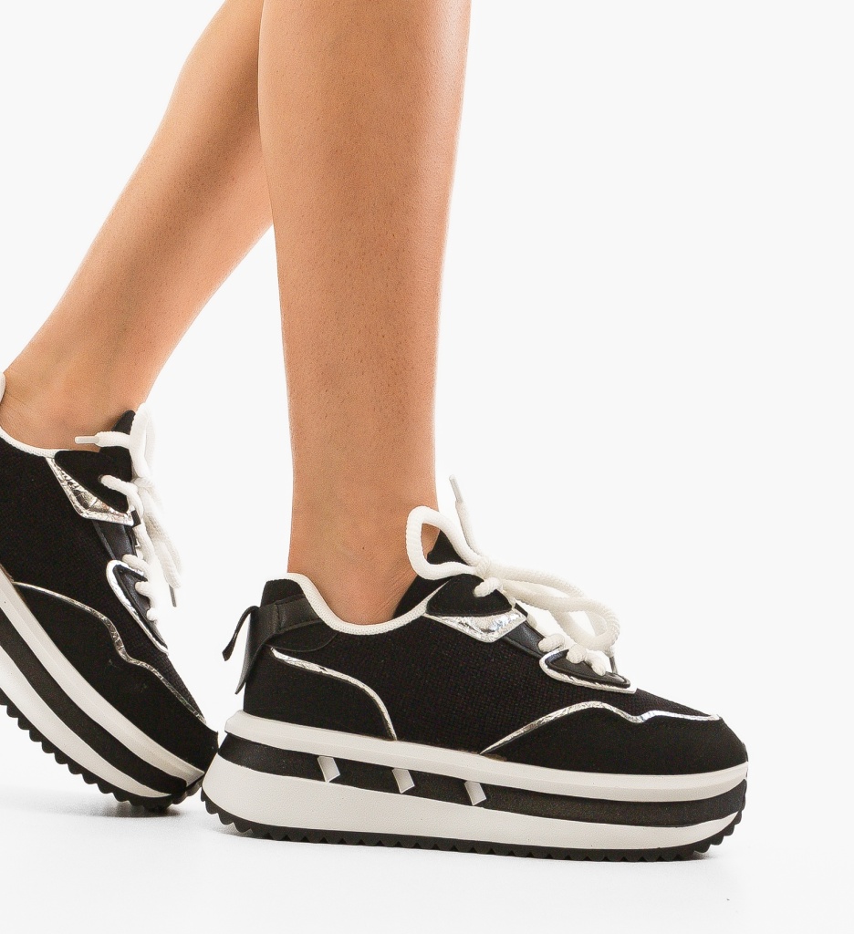 Sneakers Dama Wilson Negri | Confort & Stil