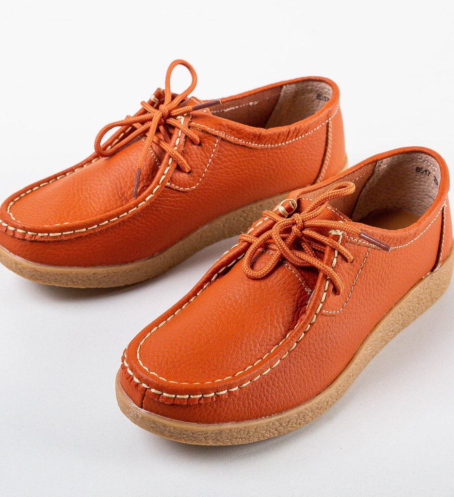 Pantofi Casual Niko Portocalii - Confort și Stil - imagine 5